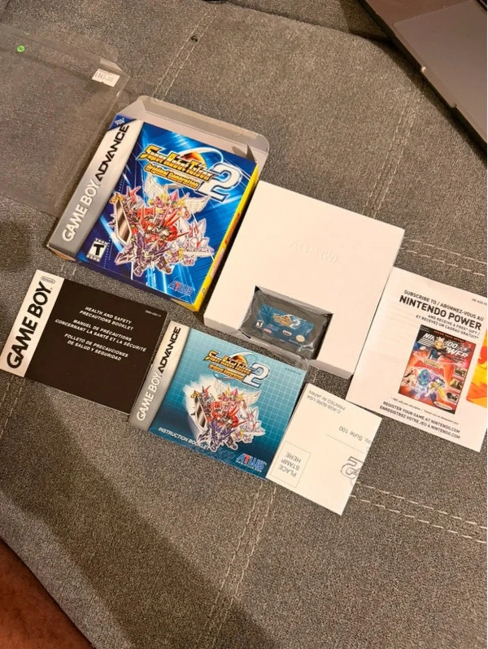 Super Robot Taisen Original Generation 2 for Nintendo Gameboy Advance